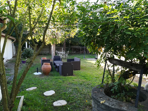 A louer maison meublée 3 chambres située au centre ville du Taillan-Médoc (20min France Maison 3 chambres avec jardin Entire home vacation rental 21547004