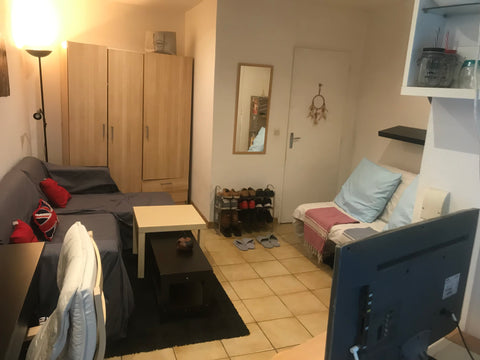 Cet appartement est un paisible cocon d'une vingtaine de m² situé dans le quarti Bordeaux, France T1 proche de la place de la Victoire Entire rental unit vacation rental 34122212