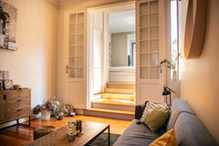 Located in Saint-Gilles, this apartment is ideal for exploring Brussels by day a Brussels, Belgium Designer flat 3rm enfilade / Parvis St-Gilles 75m2 Entire rental unit vacation rental 32816113