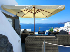 Τraditional new built cave house  on the rock of Caldera in  Oia. At the center  Greece Aqua & Terra cave house. caldera view, hot plunge Cycladic home vacation rental 13205722