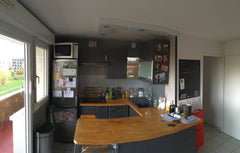 Appartement de 51 m2 comprenant 1 chambre avec grand lit double , cuisine  équip Bordeaux, France T2  avec parking privatif Entire rental unit vacation rental 9689790