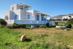 In a land of 10 acres, this traditional aegian house  for 6p with his swimming p  Cycladic blue house Entire home vacation rental 13903694