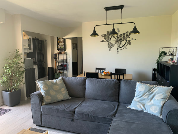 Appartement moderne et cosy de 50m2 avec balcon et parking sécurisé en sous-sol, Talence, France Superbe appt centre ville parking gratuit et tram Entire rental unit vacation rental 606216015264982104