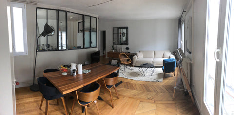 Contemporary and industrial decor<br /><br /><b>The space</b><br />Our apartment Paris, France Beautiful Central and Bright apartment - Paris 10 Entire rental unit vacation rental 25221546