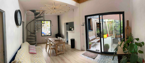 Echoppe atypique bordelaise avec cour, fraîchement rénovée.<br /><br />A deux pa Talence, France Échoppe rénovée aux portes de Bordeaux Entire home vacation rental 607912163201517326