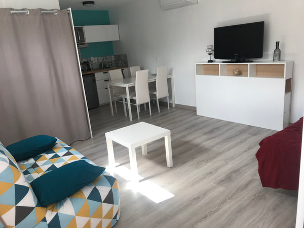 Chaleureux studio situé en face des vignes 