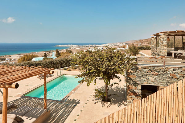 In one of the most beautiful parts of the Cycladic Archipelagos, directly opposi Greece Grande 4 Bedroom Villa with Private Pool [180m2] Entire villa vacation rental 32158439