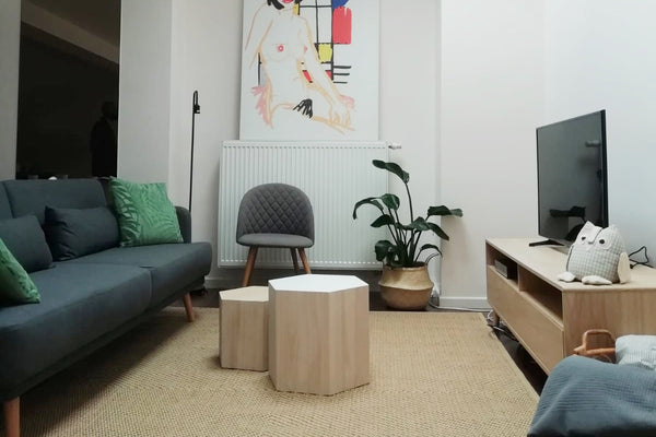 Come and Enjoy Brussels in our bright and stylish two bedrooms apartment. <br /> Brussels, Belgium Bright apartment newly renovated & well located Entire condo vacation rental 33460219