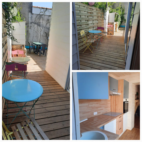 Échoppe très bien située à 3min des Bus menants à la place de la victoire. <br / Talence, France Échoppe Bordelaise avec Terrasse cosy Entire home vacation rental 44386605