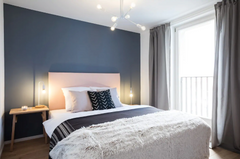 This modern and spacious apartment is located in vital and very central district Hlavní město Praha, Czechia Charming APT 63 Royal Vineyards by Michal&Friends Entire rental unit vacation rental 44653200