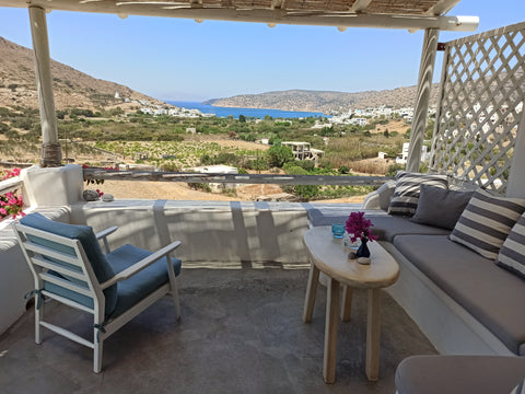 "Kykladonisia" studios are located at Katapola,Amorgos .They are 900 meters away Greece "Kykladonisia 4" Cycladic home vacation rental 24575034