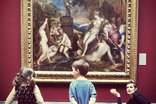 National Gallery of London Guided Tour for children and families with kids friendly guide  Private Tours and Travel Guide Europe London CITY London Destination Tour