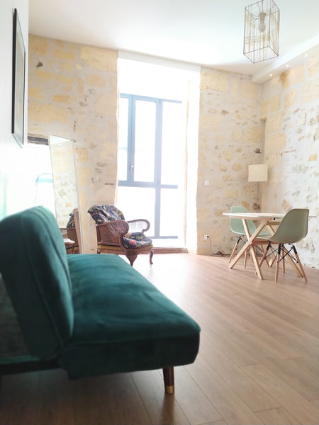 Au sein de notre maison d'hôtes Bordeaux Saint Michel, hébergement climatisé ent Bordeaux, France Saint Michel / Studio climatisé et Petit déjeuner Private room in bed and breakfast vacation rental 44427583