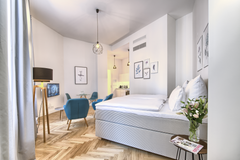 Centrally located studio apartment in a magical neo renaissance building directl Prague, Czechia J21-Lovely, modern 1bdr. with A/C in the Old Town Entire rental unit vacation rental 18984976