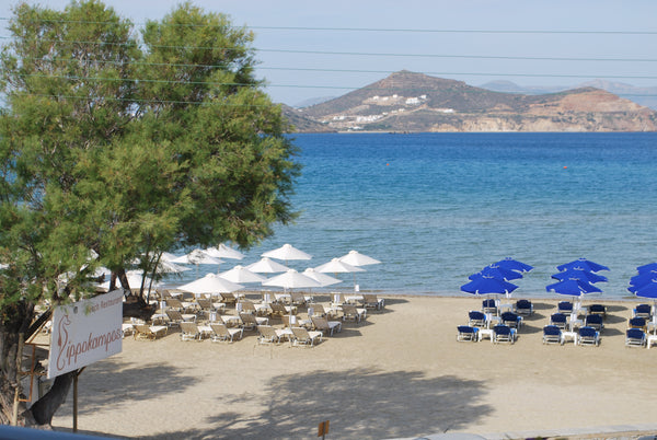 Enjoy the beachfront balconies, the options of freshly made breakfasts, just few Naxos, Greece Ippokampos Beachfront Room in aparthotel vacation rental 7738933