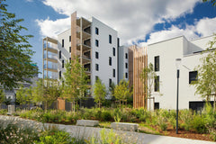 Appartement situé dans l'éco-quartier Ginko, au sein d'une résidence moderne et   Bordeaux Lac - T2 lumineux avec balcon et parking Entire rental unit vacation rental 52098654