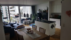 Open space apartment with lots of sunlight and a balcony. Located 2 mins by walk Copenhagen, Denmark Well located and spacious appartment Entire rental unit vacation rental 51366082