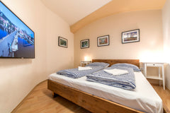 Welcome to my renovated & cozy apartment! In historical building in backstreet o Prague, Czechia Cozy Flat in Old Monastery - Unique Genius Loci Entire rental unit vacation rental 26130944