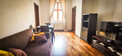 515 sq feet or 48 sq meters, one bedroom flat (for couples only) in the vibrant  Prague, Czechia Couples Only: Comfy 1 BR Flat, Near Cntr. Entire rental unit vacation rental 7880018