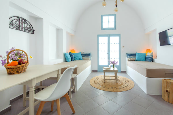 Traditional accommodation in Kamari-Santorini fully renovated in 2018 surrounded Argyroupoli, Greece Kamari Traditional House | Kamares No.1 Cycladic home vacation rental 24368076