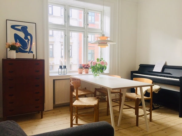 This classic Scandinavian style apartment (two bedroom) is located on a quiet st Copenhagen, Denmark Charming and bright flat in trendy Nørrebro Entire rental unit vacation rental 36801820