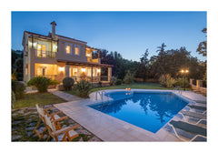 Privacy and relaxation are guaranteed by the location of Daphni Villa, overlooki Rethimnon, Greece Family Villa With Children's Pool and BBQ Area !!! Entire villa vacation rental 54361939