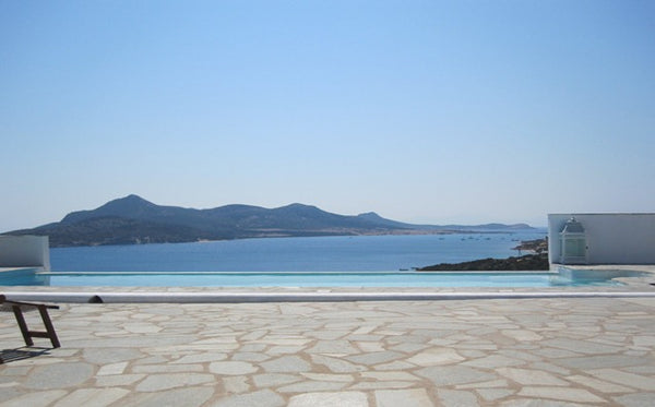 From its covered and comfortable furnished veranda, one can enjoy the pool ,the  Antiparos, Greece Α cozy cycladic house with pool. Entire home vacation rental 5622453