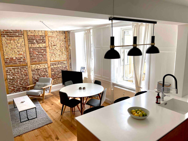 It's classic meets modern. <br />A full renovation from a building built in 1842 Copenhagen, Denmark Modern Renovated Flat in the Heart of Copenhagen Entire rental unit vacation rental 39263493
