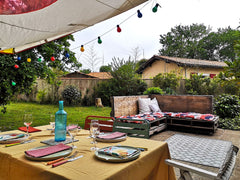 Notre maison de plein pied avec son jardin de 300m2 est idéalement située à 30 m  Maison de charme entre la ville et l'océan Entire townhouse vacation rental 50002154