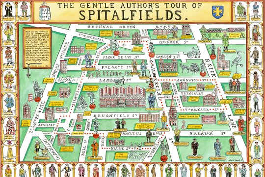 Walking Tour around Spitalfields in the East End of London  Private Tours and Travel Guide Europe London CITY London Destination Tour