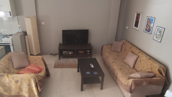 Cozy apartment in a quite neighborhood. It provides all the necessary amenities  Athens, Greece Bright, calming 60sqm apartment near city centre Entire rental unit vacation rental 35506257