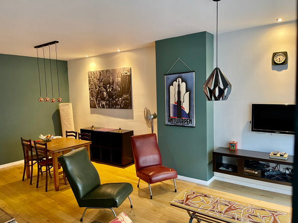 Conveniently located spacious and bright  one bedroom appt  with a vintage touch  One bedroom appartment near Eilandje Entire rental unit vacation rental 2664034