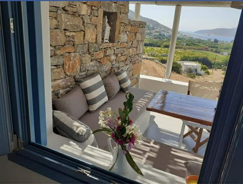 "Kykladonisia" studios are located at Katapola,Amorgos .They are 900 meters away Greece "Kykladonisia 5" Cycladic home vacation rental 48598066