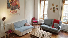 Beautiful 63m2 apartment, Haussmann-style, is located near Vieux Lyon. Near the  Lyon, France Lovely place near Vieux Lyon Entire rental unit vacation rental 15433095