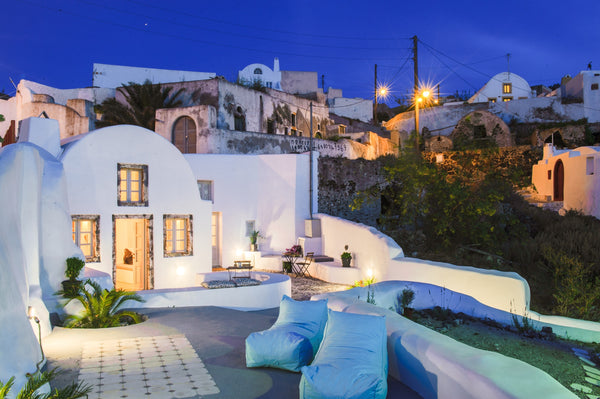 Spacious and very comfortable two appartmes with one  bedroom each to host up to Greece FOSuites Cave House up to 6 guests Cycladic home vacation rental 12824265