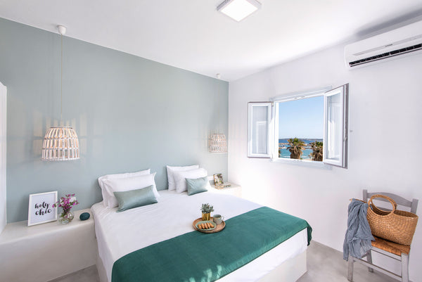 Sivanis, 5 boutique apartments, located literally steps from the beautiful beach Greece Sivanis Piperi steps from the beach: Mint Entire rental unit vacation rental 17129346
