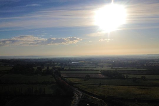 Exclusive Hot Air Balloon Flight from Taunton  Private Tours and Travel Guide Europe London CITY Weymouth Destination Tour