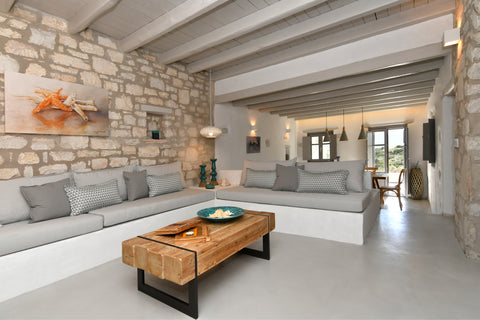 A brand new Cycladic residence elegantly decorated with 5 bedrooms, all with ens  Sand Key Villa 2 Cycladic home vacation rental 24385382