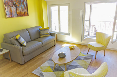 Temporary rental of a fully furnished 46 sqm cosy apartment (3rd floor without a Bordeaux, France Lovely 46 sqm, 1 bedroom + parking Entire rental unit vacation rental 16169926