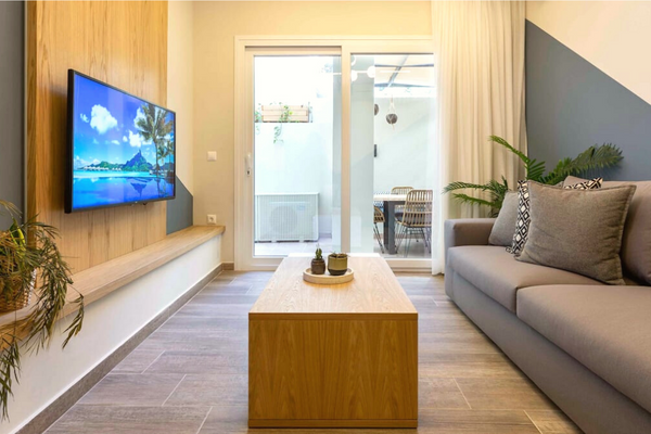 The “Champions” apartment, an urban gateway in the neighborhood of Neos Kosmos,  Athens, Greece Spacious Apartment for Big Group w/Outdoor Terrace Entire rental unit vacation rental 42372504