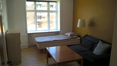 Hi.<br />The room is for 1 person (non smokers only).<br />The intire appartment Copenhagen, Denmark Room in completely renovated apartment. Private room in rental unit vacation rental 11488892