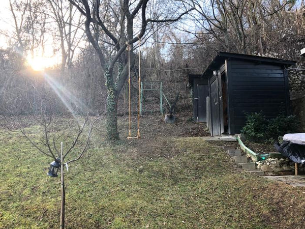 Our cozy hut is located next to Nussdorf next to the forest of Nussberg and the   Cozy Lodge in the nature of Vienna Entire home vacation rental 41345057
