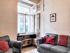 This stylish loft is an urban dream. Located just outside the city center, you a Prague, Czechia Cozy Loft in Hip Karlin Entire loft vacation rental 586616438498890912