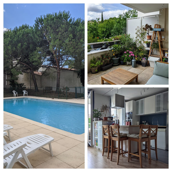 Located in the Main Station district, in a quiet and wooded residence, we offer  Bordeaux, France Appart' 70m² / Piscine, Parking, proche du tram... Entire rental unit vacation rental 591805056928881095