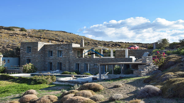 The villa is set on a 1,850sq meters plot of land near the sea. The house is on  Athens, Greece Traditional stone villa with a swimming pool. Entire villa vacation rental 17230147