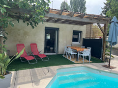 Maison plain pied, cuisine équipée, salle  d eau ( douche) piscine, brazero, gar Arusha, Tanzania Vacances bordelaises proche de l'océan Entire home vacation rental 35657869