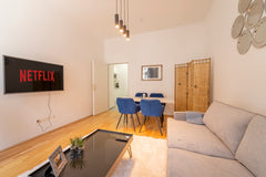 The newly furnished Flat is located in a beautiful Part of the 22nd district. It Vienna, Austria Cozy Flat next to the VIC/UNO Entire rental unit vacation rental 45876823