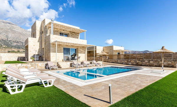 Blue Horizon Lefkopetra is a breathtaking sea view two-storey villa set in a pea Rethimnon, Greece Lefkopetra villa,Sea views, Kids Pool, Near Beach Entire villa vacation rental 22742923