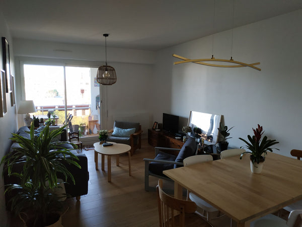 Charmant T3 traversant avec deux terrasses, dans une rue calme des Chartrons.<br  Mon chez moi... Entire condo vacation rental 41960683