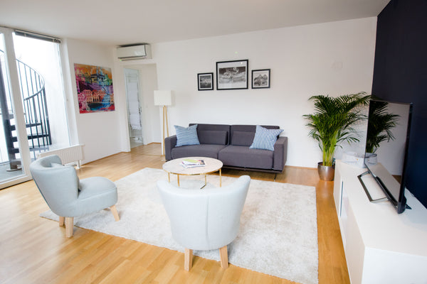 Luxurious apartment with rooftop terrace next to 